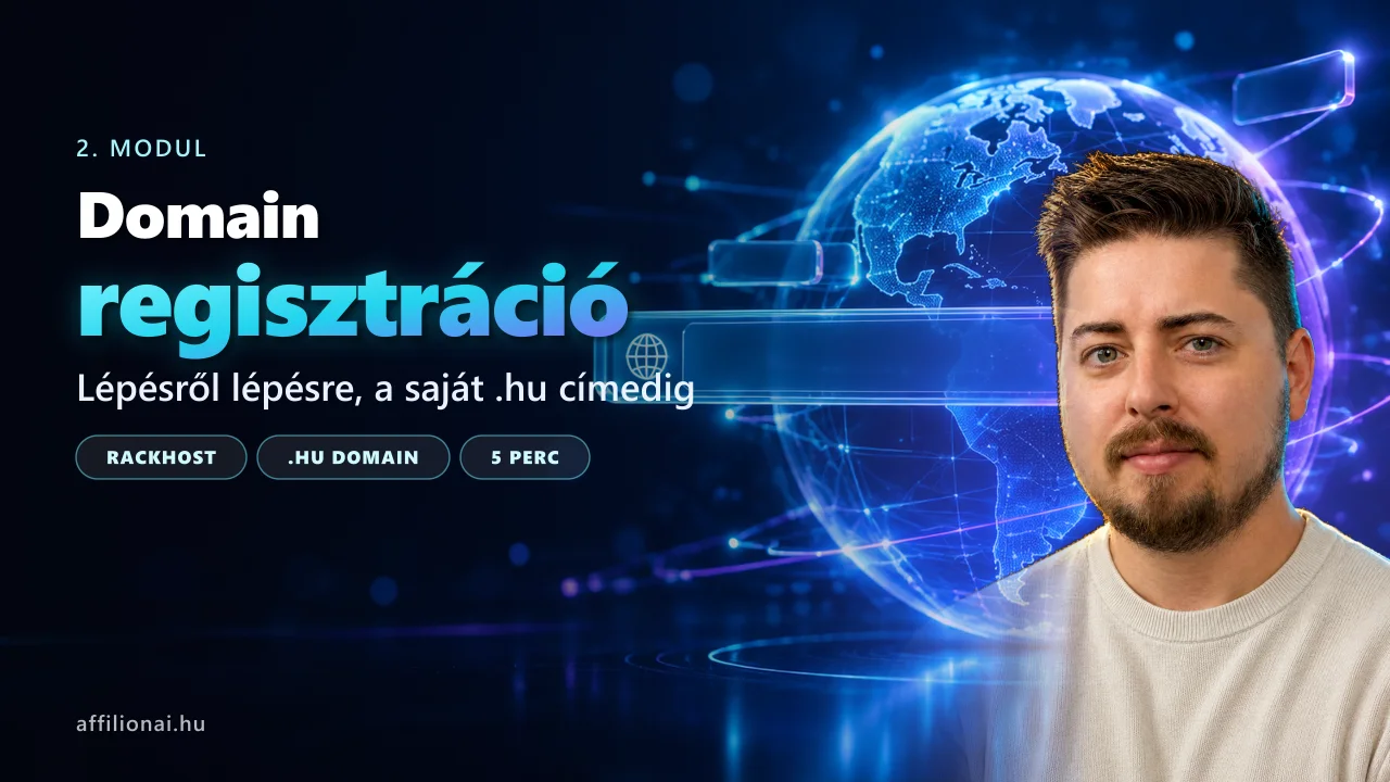 Domain regisztráció lépésről lépésre