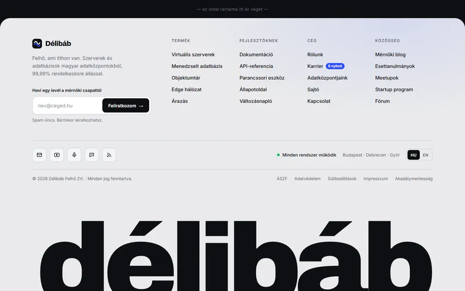Délibáb – mega lábléc óriás szóvédjeggyel – előnézet